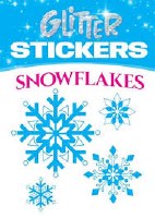 DOVER STICKER BOOK SNOWFLAKES