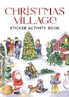 DOVER STICKER BOOK  XMAS VILLAGE