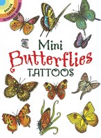 DOVER TATTOO BOOK BUTTERFLIES