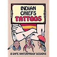 DOVER TATTOO BOOK   INDIAN CHIEFS