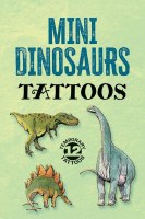 DOVER TATTOO BOOK MINI DINO