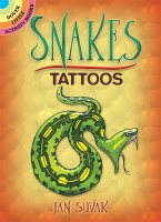 DOVER TATTOO BOOK SNAKES