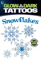 DOVER TATTOO BOOK SNOWFLAKES