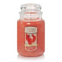 YANKEE LARGE JAR WHITE STRAWBERRY BELINI