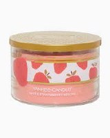 YANKEE 3 WICK CANDLE WH SBERRY BELLINI