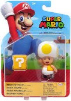 SUPER MARIO FIGURE YELLOW TOAD