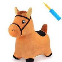 I-PLAY BOUNCY BROWN HORSE