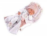 LLORENS DOLL 17" TINA NEWBORN BABY