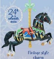 BREYER 2023 ORNAMENT CAROUSEL CHARGER