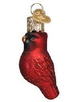 OLD WORLD CHRISTMAS MINI CARDINAL