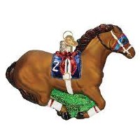 OLD WORLD CHRISTMAS RACEHORSE