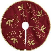 OLD WORLD CHRISTMAS MINI ORNATE SKIRT