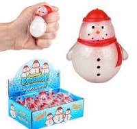 SQUEEZY STICKY SNOWMAN