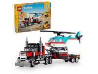 LEGO CREATOR FLASTBED TRUCK W/HELICOPTER