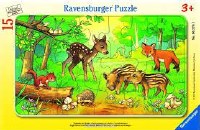 RAVENSBURGER 15PC PUZZLE FOREST ANIMALS