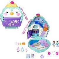 POLLY POCKET COMPACT SNOW SWEET PENGUIN