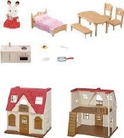 CALICO CRITTERS RED ROOF COZY COTTAGE