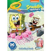 CRAYOLA 96CT COLORING BOOK SPONGEBOB