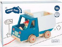 SMALL FOOT PULL ALONG DUMP TRUCK