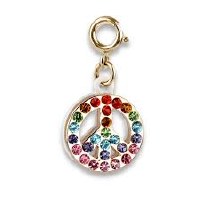 CHARM IT! CHARM RAINBOW SPARKLE PEACE