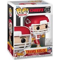 FUNKO POP! NFL TRAVIS KELCE AWAY UNIFORM