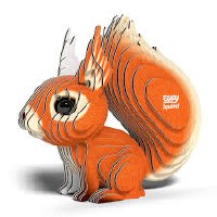 EUGY 3D CARDBOARD KIT SQUIRREL