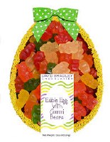 DAVID BRADLEY EDIBLE EGG W/GUMMY BEARS