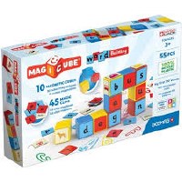 GEOMAG MAGICUBE WORD BUILDING 55PC