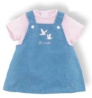 COROLLE 14" OUTFIT JUMPER & STRIPED T