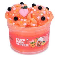 PEACHYBBIES PEACH BOBA SLUSHIE