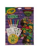 CRAYOLA TMNT COLOR & STICKER ACTIVITY