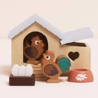 LE TOY VAN CHICKEN COOP SET