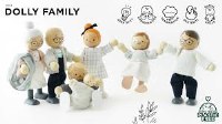 LE TOY VAN DOLL HOUSE FAMILY