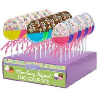 MELVILLE CHOCOLATE DIPPED EGG LOLLIPOP