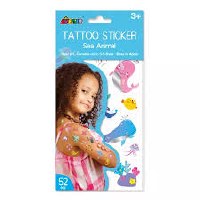 AVENIR TATTOO STICKERS SEA ANIMAL
