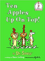 DR SEUSS BOOK TEN APPLES UP ON TOP BOOK