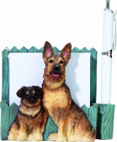 E & S PET NOTE HOLDER GERMAN SHEPHERD