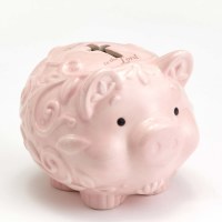 ENESCO DEDICATION BANK PINK PIG