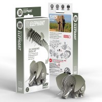 EUGY 3D CARDBOARD KIT ELEPHANT