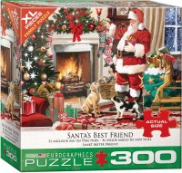 EUROGRAPHICS PUZZLE 300pc SANTAS FRIENDS