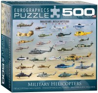 EUROGRAPHIC PUZZLE 500p MILITARY HELICOP
