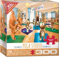 EUROGRAPHICS PUZZLE 300pc YOGA STUDIO