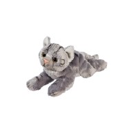 EVERGREEN 8" BEAN BAG GRAY TABBY CAT