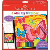 FABER-CASTELL COLOR BY NUMBER BUTTERFLY