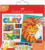 FABER COLORING WITH CLAY