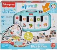 FISHER PRICE GLOW & GROW GYM BLUE
