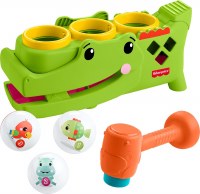 FISHER PRICE TAP & ROLL ALLIGATOR