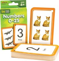 FLASH CARDS NUMBERS 0-25