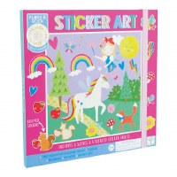 FLOSS & ROCK STICKER ART RAINBOW FAIRY