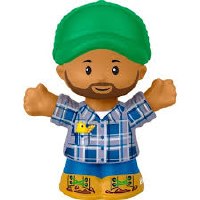 FP LITTLE PEOPLE FARMER W/GREEN HAT